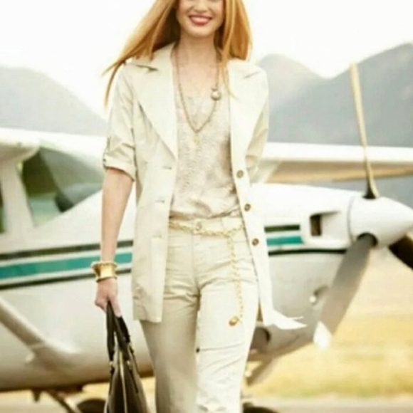 CAbi Jackets & Blazers - NWT Cabi 777 Sandy Trench Coat